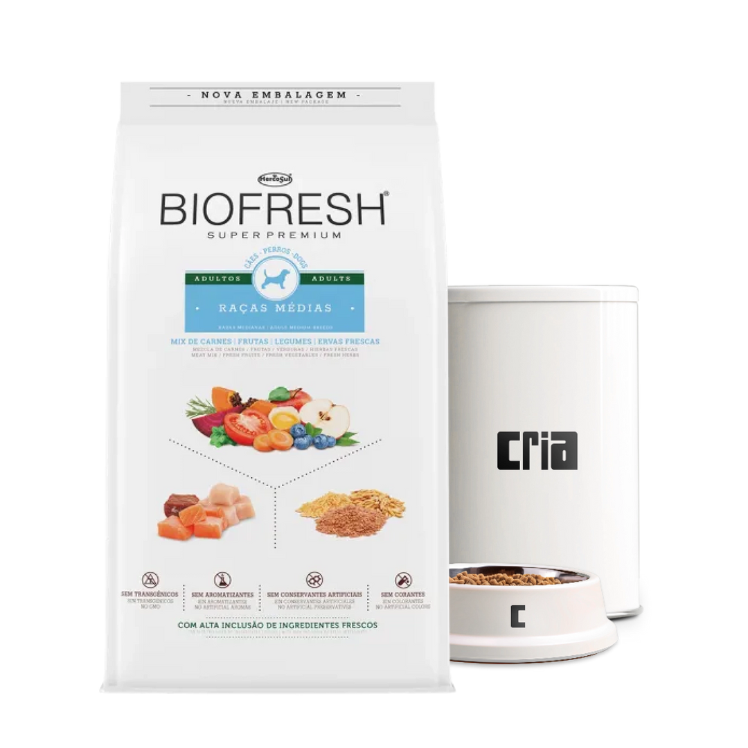 Biofresh Cães Adultos Porte Médio Sabor Frango