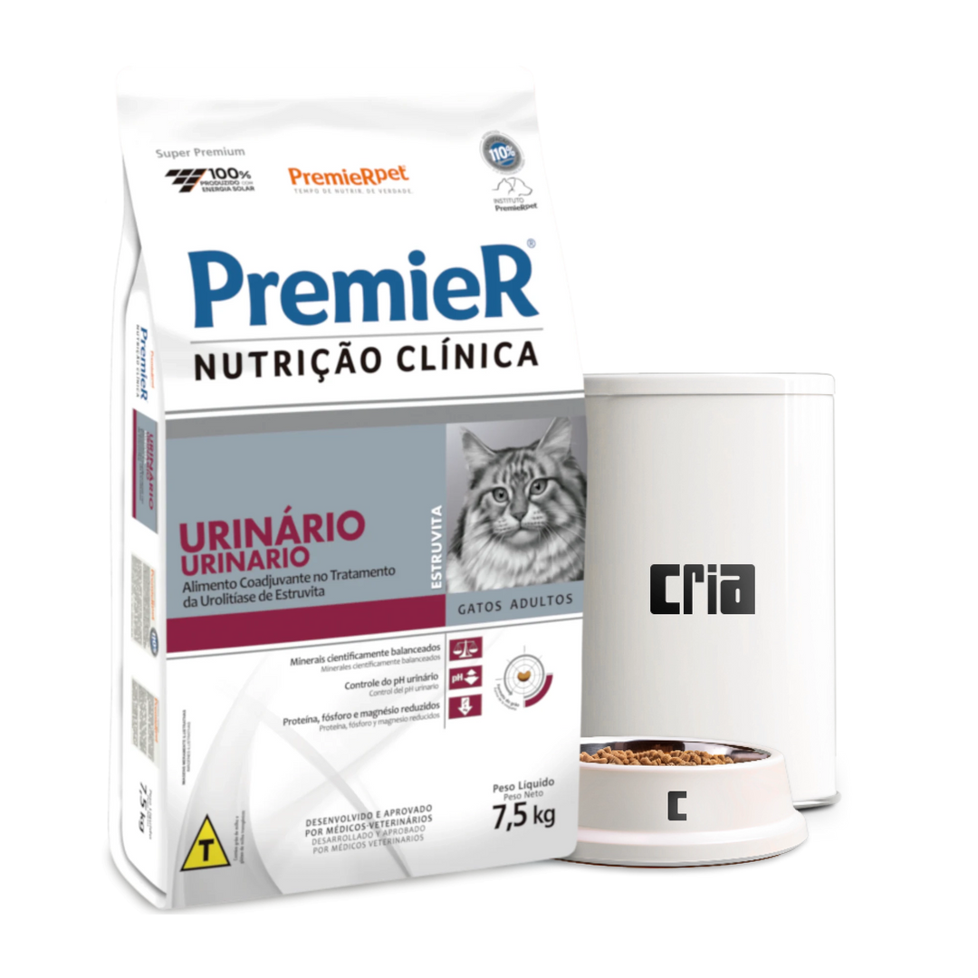 PremieR Nutrição Clínica Urinária Gatos- Ração a Granel (venda por 100g)