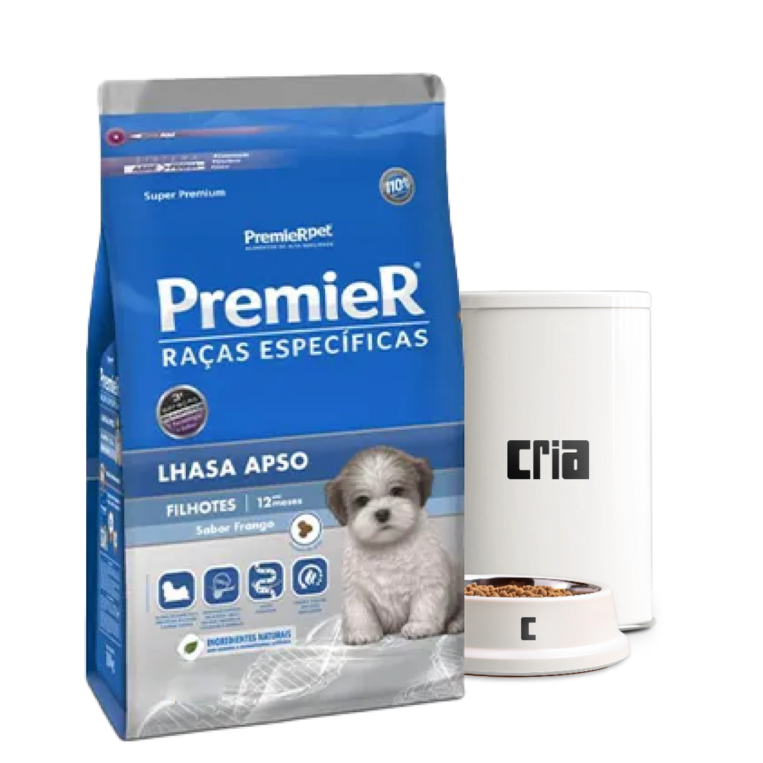 PremieR Raças Específicas Lhasa Apso Cães Filhotes Sabor Frango