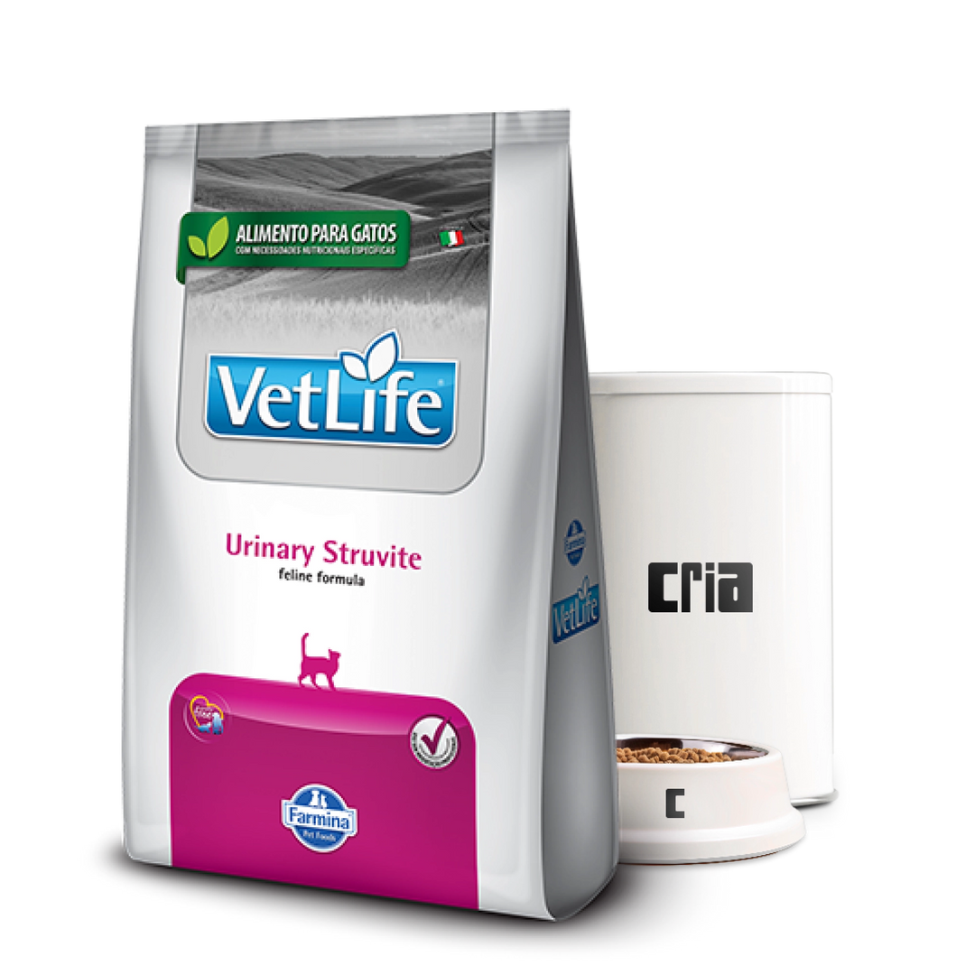 Vet Life Urinary Struvite Gatos- Ração a Granel (venda por 100g)