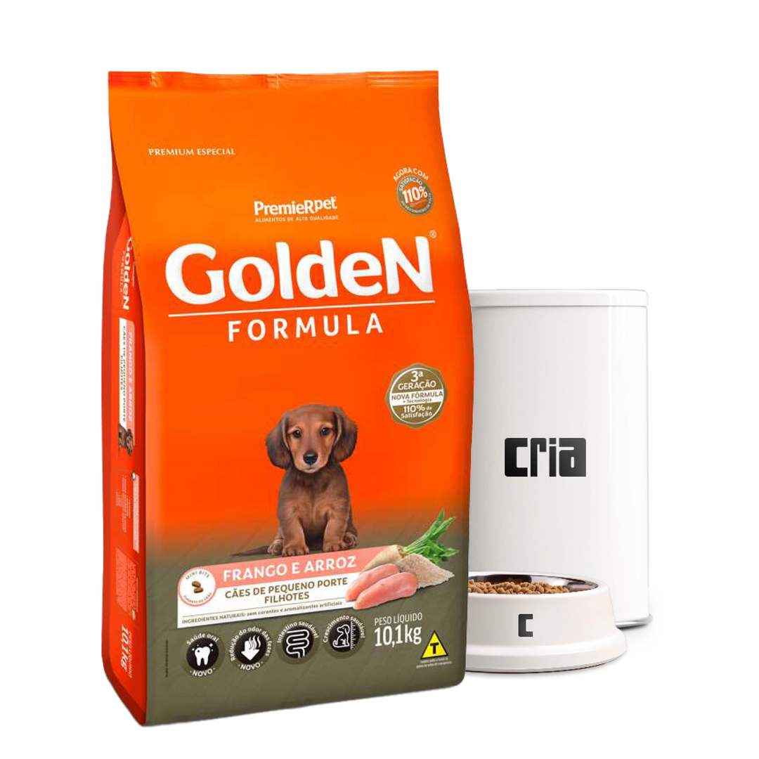 Golden Fórmula Cães Filhotes Sabor Carne e Arroz