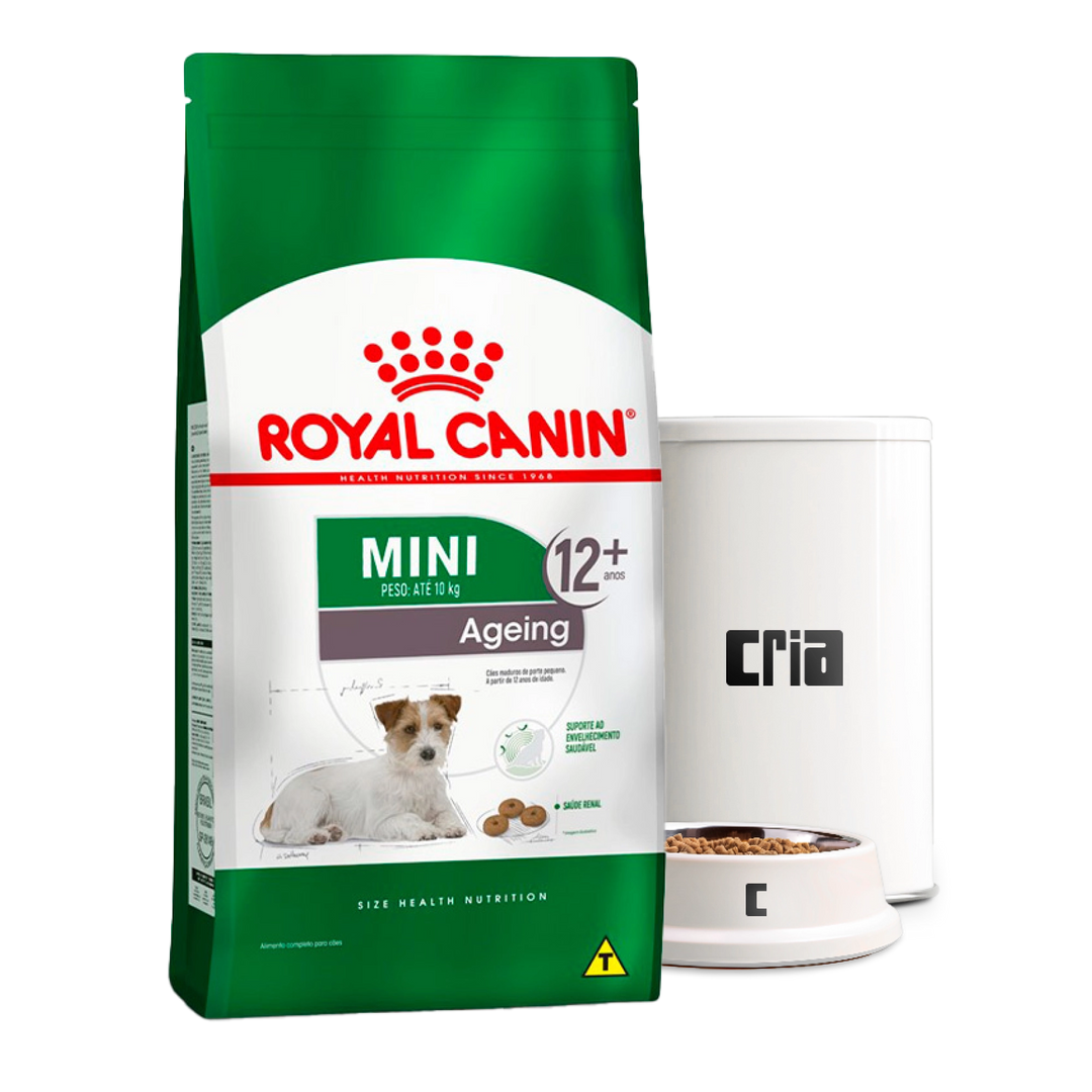 Royal Canin Mini Ageing 12+ Cães Idosos De Raças Pequenas Com 12 Anos Ou Mais