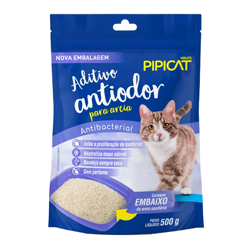 Aditivo Pipicat Antiodor Antibacterial para gatos 500 gr