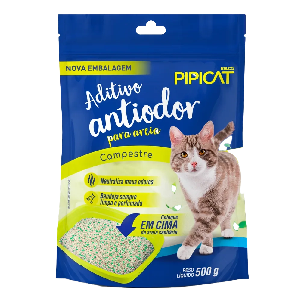 Aditivo Pipicat Antiodor Campestre para gatos 500 gr